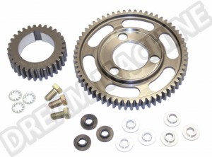 Kit de pignons de distribution 21-2515-0, denture droite, acier pour moteurs de type 1 Volkswagen
