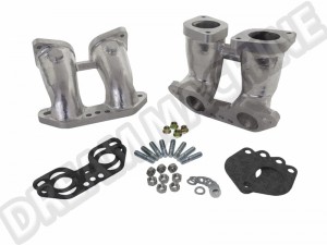 Pipes d'Admission pour Carburateurs Weber IDF, Dellorto DRLA, Moteur Type 4, 1972-1979