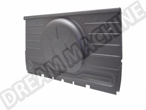 Panneau de cloison intérieure derrière sièges avant pour Combi Split 1963 ->1967 référence 211801081C silver weld through et kombi bresil 