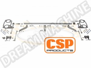 Kit tringlerie CSP pour Weber 44/48 IDF, moteur Type 1