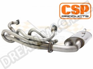 Échappement Sport CSP Python Inox 42mm pour Combi VW 72-->79