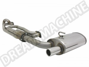 Système d'échappement CSP Python pour Bus '72-'79 moteur Type-4 42mm