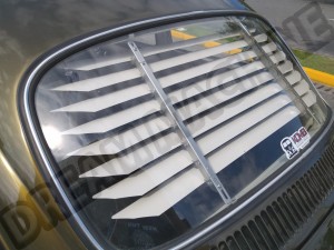 Store Jalousie de lunette arrière pour Volkswagen Coccinelle Berline 1972-1978 - 113845503IV