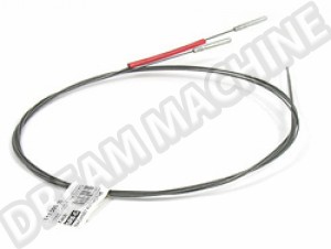 Câble de chauffage 51-7/55 (2668mm) pour Volkswagen Type 1, Karmann Ghia, Type 3, et Kübel/Type 181