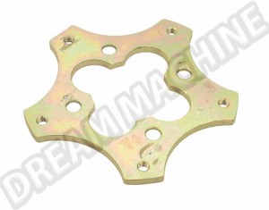 Kit de 2 Adaptateurs de Jantes 5x205 sur Tambour 4x130, 9.5 mm d'Épaisseur, pour VW 181, Coccinelle, Karmann Ghia