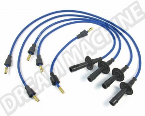 Faisceau de bougies Ensemble de fils d'allumage Pertronix 7mm Bleu 