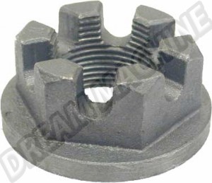 Écrou crénelé 36 mm sur tambour arrière - Volkswagen, Porsche - Réf. 311501221