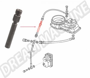 Injecteur d'Essence BOSCH 049133551 pour Volkswagen Golf 1 GTi, Jetta, Scirocco (1976-1984)