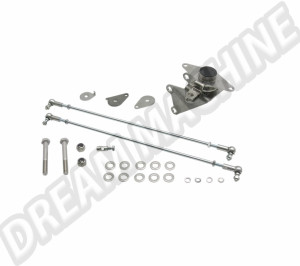 Tringlerie CSP pour moteur Type 4, carburateurs Weber IDF avec turbine Porsche