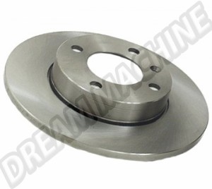 Disque de frein avant/arrière, 239x10 mm, revêtu, pour VW Golf/Jetta 74-92