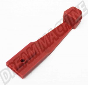 Manette de Chauffage en Plastique pour Tableau de Bord Combi T2 - Rouge (8/1972-7/1979)