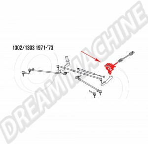 Boîtier de Direction Neuf pour VW Coccinelle 1302 & 1303 (1970-1974)