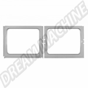 Cadre de 2 fenêtres latérales, tôle extérieure droite pour VOLKSWAGEN Combi Split (1950-07/1967) et Kombi bresil