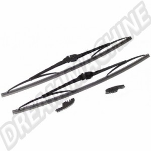Balai d'Essuie-Glace 400mm (16 pouces) 161955425 pour VW T2 Bay, Golf Mk1, T4, Cabriolet, Caddy Mk1, Scirocco