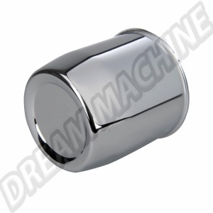 Cabochon Chromé 83mm pour Jante en Tôle et Jante Modular 