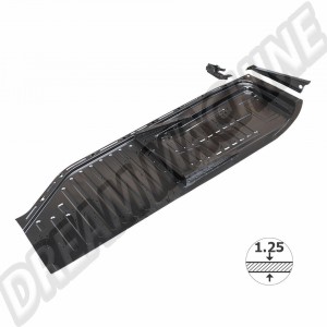 Demi-plancher de réparation côté passager pour VW Coccinelle, 1970-1972