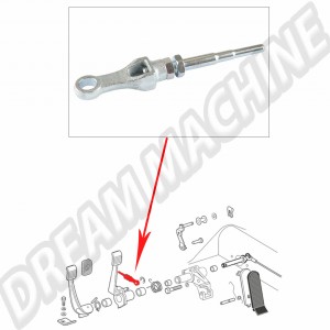 Tige poussoir sur maître-cylindre 113721205J pour VW 181, Karmann Ghia, Type 1 coccinelle, Type 3 (1957-1986)