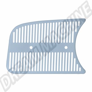 Grille de tableau de bord VW Coccinelle, 08/57-, côté gauche, avec perçage pour baguette