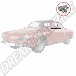 Clips de Lèche-vitre Intérieur Karmann Ghia 1955-1974, 14 pcs