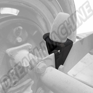 Support de butée de suspension arrière gauche pour boîte à trompette - Réf 131501189A