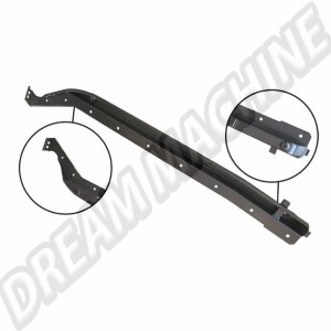 Renfort de longeron droit pour cabriolet coccinelle 1302/1303, 1950-1979 - référence : 151801132D