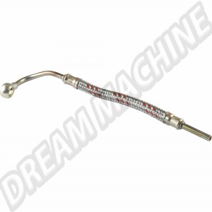 Tuyau d'Huile en Acier Tressé pour Porsche 356A, 356 B/C, 912 (1957-1970)