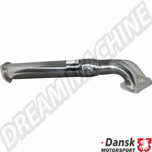 Pré-silencieux sport en acier inoxydable poli pour Porsche 911 SC/Carrera 2.7-3.2 (08/83-07/89)