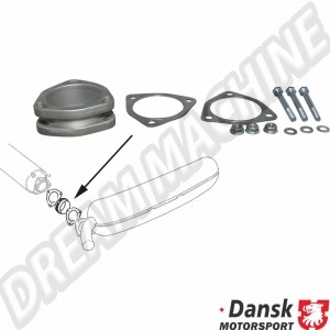 Kit adaptateur d'échappement pour Porsche 911 G-model avec moteur 3.6L 08/73-07/89
