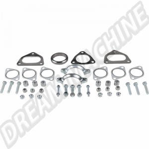 Kit de montage pour échangeur thermique/tube intermédiaire - Porsche 911 (08/73-07/85)