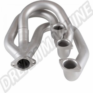 Échangeur thermique d'échappement de course sans fonction de chauffage, Ø45 mm extérieur, acier inoxydable, côté conducteur - Porsche 911 (01/63-01/79)