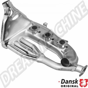 Échangeur thermique gauche en acier inoxydable - Porsche 911 (01/63-07/71, 08/73-07/75, 08/71-07/73)