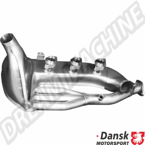 Échangeur thermique gauche en acier inoxydable pour Porsche 911 Carrera SPORT 3.2 (08/83-07/89)
