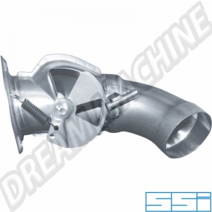 Boîte de contrôle de chaleur à moteur électrique en acier inoxydable 1623200780, côté passager, pour Porsche 911 (1986-1989)