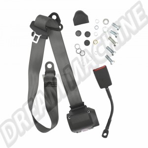 Ceinture de Sécurité Universelle 4 Points avec Enrouleur Gris pour VW - 111898149Agr