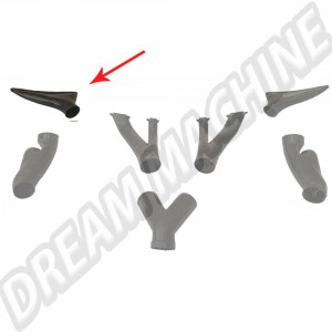 Buse d'air frais pour VW Bus T2, Côté Gauche, d'occasion, Pièce d'Origine VW (1967-1979) 211259237