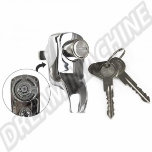 Poignée de Serrure Chromée de Haute Qualité pour Hayon Arrière VW Combi 08/66-07/71