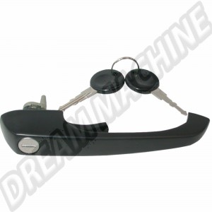 Poignée de Porte Avant Noire pour VW Combi 08/1968-07/1979