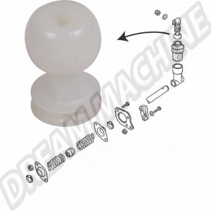 Boule sur Levier de Sélection des Vitesses pour VW Transporter T25, 1979-1992