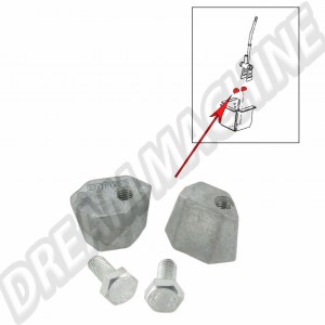 Guides de levier de vitesses BV5 pour VOLKSWAGEN Transporter (82-92), la paire