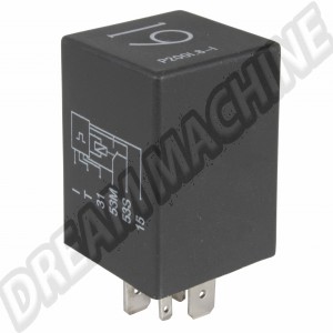 Relais intermittent d'essuie-glace avant pour VW Golf, Jetta, Transporter, Porsche 1977-1998