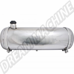 Réservoir de carburant en acier inoxydable pour Buggy Trike, 36 L, 254x762 mm