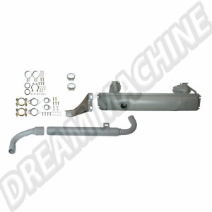 Kit échappement complet pour VW Combi T1/T2 1.5/1.6 - Qualité standard