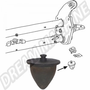Butée de Suspension Inférieure de Train Avant Combi T2 8/1967-7/1979