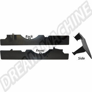 Bouclier thermique de silencieux pour VW Combi Bay Window (1972-1979) moteur Type 4