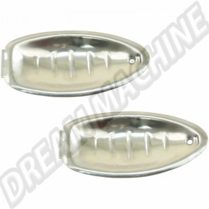 Coquille de Poignée de Porte en Acier Inoxydable pour Volkswagen Coccinelle 1956-1960 (2 pièces)