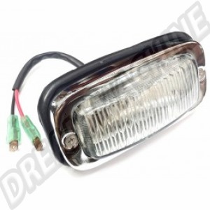 Feu de Recul Chromé Encastré OEM 211941073 pour VW Type2 Split & Bay