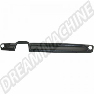 Couvre Tableau de Bord en Plastique Noir sans Encoches d'Aération pour VW Coccinelle 1303 Berline et Cabriolet 08/1972-01/1980