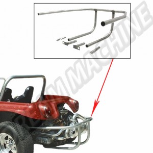 Pare-chocs Arrière Tubulaire "Offroad" pour Volkswagen Baja, Buggy, Trike (Montage sur Tour d'Amortisseur)