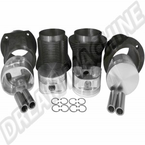 Kit Cylindrée 2276cc 94 mm x 82mm pour Moteur Type 1 Course Longue avec Pistons Forgés, AA Performance USA