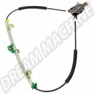 Mécanisme de Lève-Vitre Manuel Avant Gauche pour VW Golf Mk2 (1984-1987), Jetta (1984-1987), Polo Mk1/2 (1982-1994) - Référence 191837401F
